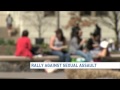 AU rally against sexual assaults