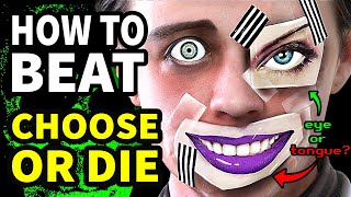 How To Beat The DEATH GAME In "Choose Or Die"