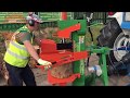 Working Demonstration - the 20 Ton PTO Log Splitter