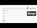Django Chained Dropdown List - Select Box using jQuery Ajax Country City