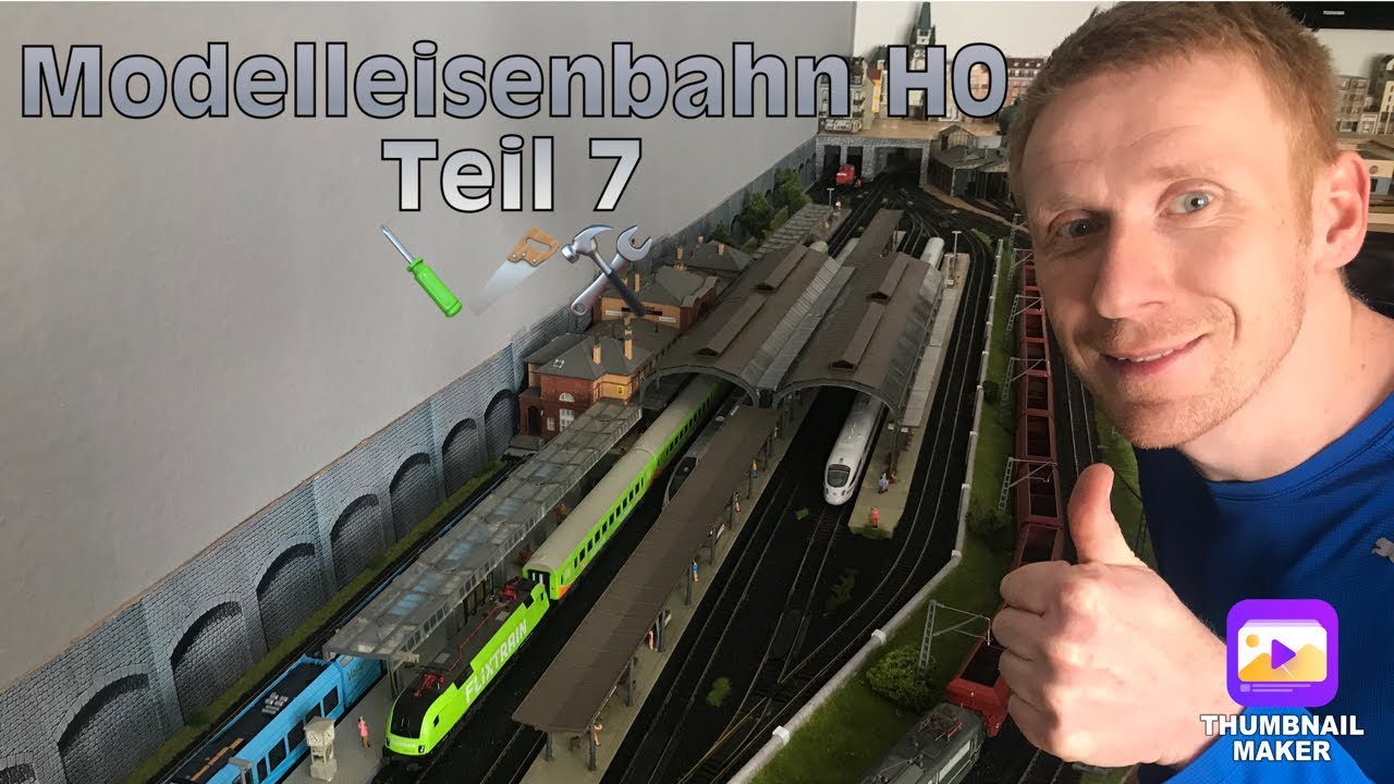 Modelleisenbahn H0 Teil 7 🪛🛠🪚 - YouTube