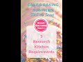 Research Your Bakery Kitchen Requirements | Sweet Success TV