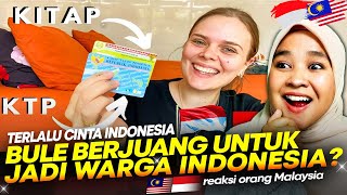 🇮🇩 BIKIN TERHARU!! BULE INI SIAP JADI ORG INDONESIA DAN SANGGUP TINGGALKAN NEGARA ASAL ! || 🇲🇾 REACT