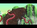 kong vs mire squid kaiju battle animation