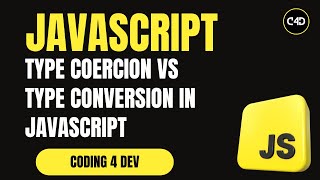 Type Coercion vs Type Conversion in JavaScript 🔄 | Implicit vs Explicit Explained with Examples