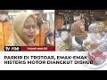 Motor Emak-emak yang Parkir di Trotoar Diangkut Petugas Dishub | tvOne Minute