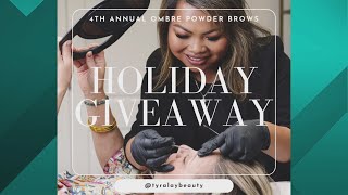 Brow Holiday Giveaway with Tyralay Beauty