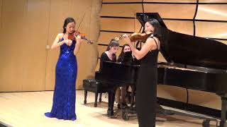 Rachelle Li and Nicole Li - Navarra for Two Violins by Pablo de Sarasate