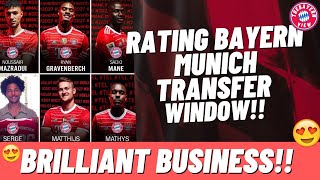 Rating Bayern Munich’s Summer transfer window!! - Bayern Munich transfer News