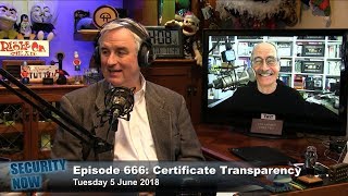 Security Now 666: Certificate Transparency
