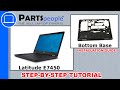 Dell Latitude E7450 Bottom Base Replacement Video Tutorial