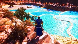 DYNASTY WARRIORS 9 Amazing Chinese Landscapes Clips + Real Photos - 真・三國無双8