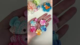 How to Crochet Cute Fish🐟  | Keychain Amigurumi Fish | Easy Bracelet Crochet Pattern