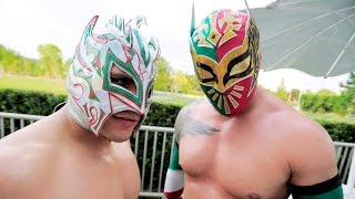 WWE Kalisto and Sin Cara(Lucha Dragons) "Hello" HD