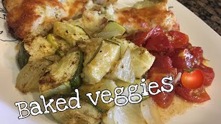 Easy Baked Veggies 🍅/ ズッキーニ*トマトのオーブン焼き  #75