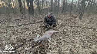 Bow Hunting Late Season Whitetails | A Doe For The Freezer | Into The Woods With Rusty Creasey