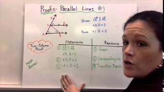 Proofs Parallel Lines #1