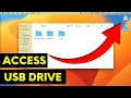 How To Access USB Drive in Macbook Air/  Pro or iMac