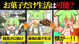 【有益】競馬でボロ負けしてお菓子のみ生活を余儀なくされたずんだもんの末路【ずんだもん＆ゆっくり解説】