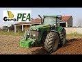 JOHN DEERE 8520+Moro Warrior 5 ali  GRUPPO PEA-Plowing-Aratura 2017