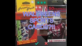 RIPPING WALGREENS FOOTBALL PRIME PACK \u0026 JUMBO BOX** Worth it? Preorder for Grand Opening 11/10/20!!!