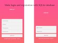 Login and register in android with SQLite database | With Source Code