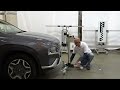 2022 Hyundai Santa Fe LDW calibration with SmartSafe X-431 ADAS Mobile