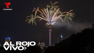 Nueva Zelanda ya celebra el Año Nuevo con fuegos artificiales