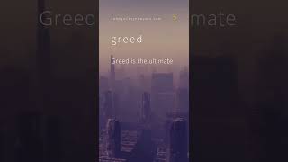 Unmasking Greed: The Fear of Death Revealed | Seed  Gallery#quotes #knowledge #learning  #shorts