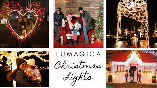 Christmas Lights at Lumagica Surrey | Winters in Canada | Beautiful light display in Canada 2021