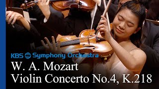 [광고없음] W. A. Mozart / Violin Concerto No.4 in D Major, K.218 카리사 추 바이올린 Karisa Chiu