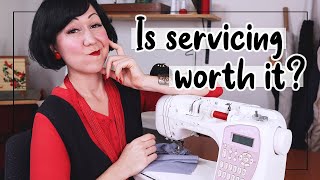 IS A SEWING MACHINE SERVICE WORTH IT?? 🔧 My 'non-broken' machine before and after a pro service!