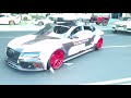 877 544 8473 ferrada fr 6 custom built red rims audi a6 a8 sema show