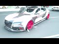 877 544 8473 ferrada fr 6 custom built red rims audi a6 a8 sema show