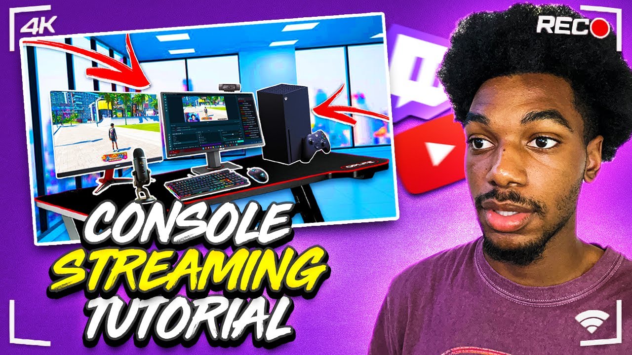 How To Stream Record Gameplay From Console To Pc Console Streaming