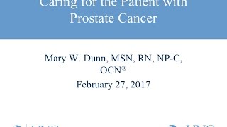 Caring for the Patient with Prostate Cancer