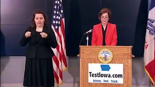 Iowa coronavirus update: Governor Kim Reynolds press conference (April 28, 2020)