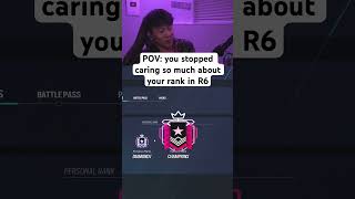 My secret to getting Champion in R6