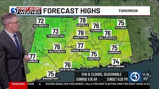 WEATHER: Temperatures to rise into high 80s heading into the weekend