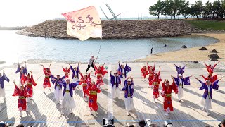 [4K] 喜笑花　泉州YOSAKOIゑぇじゃないか祭り 2023 石舞台会場