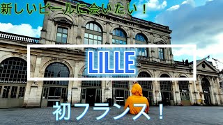 【LILLE】初のフランス上陸！！！パリではなくベルギー寄りの街、LILLEへ！素晴らしい建物がたくさんあっていいところだな〜