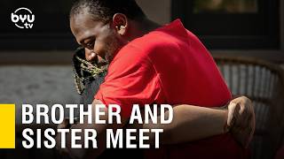 Man Gets Surprise Meeting Biological Sister | BYUtv