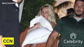 Britney Spears Exits Chateau Marmont After Ambulance Called to Hotel | #britneyspearsreaction