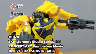 胡服騎射的變形金剛分享時間 1828集 工作室 ss111 飛毛腿 Transformers SS111 CONCEPT ART Bumblebee Movie Deluxe  SUNSTREAKER