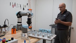 【ユニバーサルロボット】Creating Revolutions社　協働ロボット導入事例　電機電子　組立