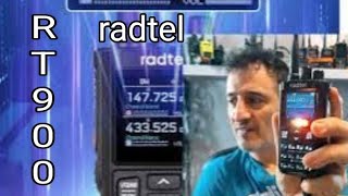 RADTEL RT-9000 - BLUETOOTH PROGRAMME VHF UHF AIRBAND