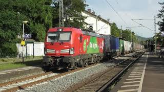 Doorkomst BR193 (193 301) 'Das ist Grün' met intermodaal | DB Cargo | Op station Bonn-Oberkassel (D)