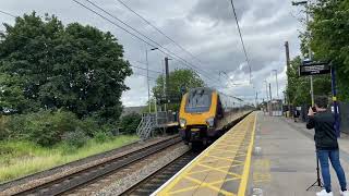 Mega 3 Tone! Cross Country Voyagers Passing Northallerton for Penzance