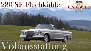 Mercedes 280 SE Flachkühler Cabriolet, 1969 | Driving | Vollausstattung | for sale