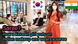 [Part 1] Korean girl becoming an Indian girl project!